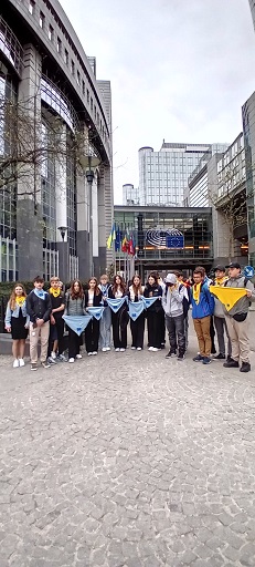 Z wizytą w Parlamencie Europejskim