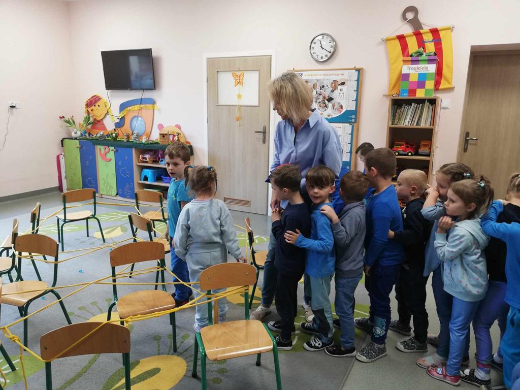 Niebieskie Igrzyska w naszym przedszkolu 