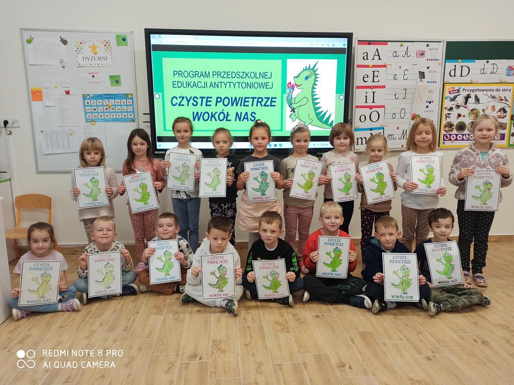 Program Przedszkolnej Edukacji Antynikotynowej „Czyste powietrze wokół nas”