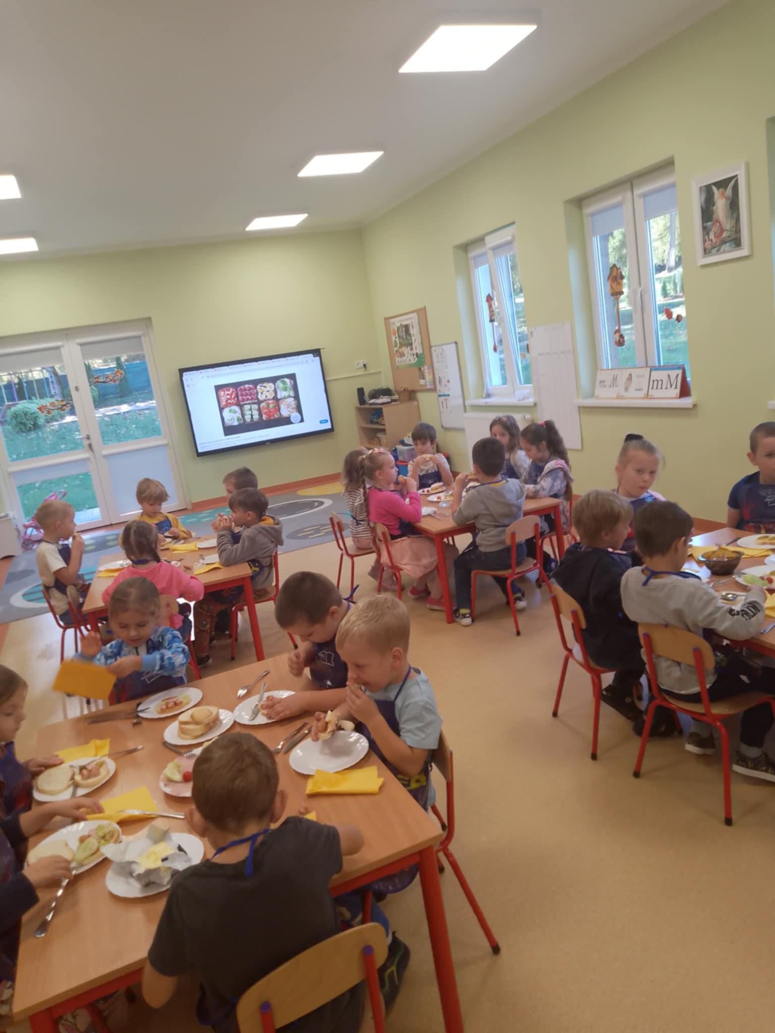 Zajęcia kulinarne w przedszkolu 