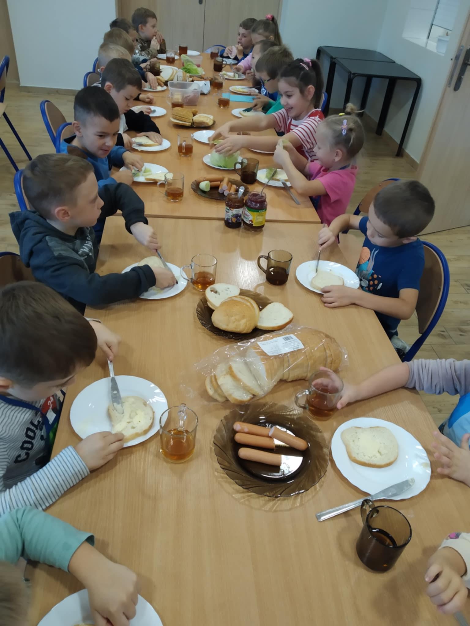 Zajęcia kulinarne w przedszkolu 