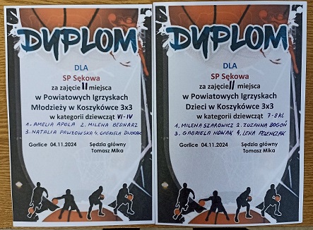 Powiatowe Igrzyska w Koszykówce