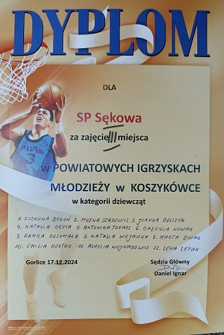 Powiatowe Igrzyska w Koszykówce