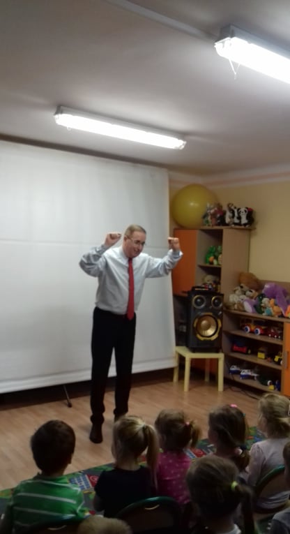 Kino objazdowe STOP KLATKA w przedszkolu