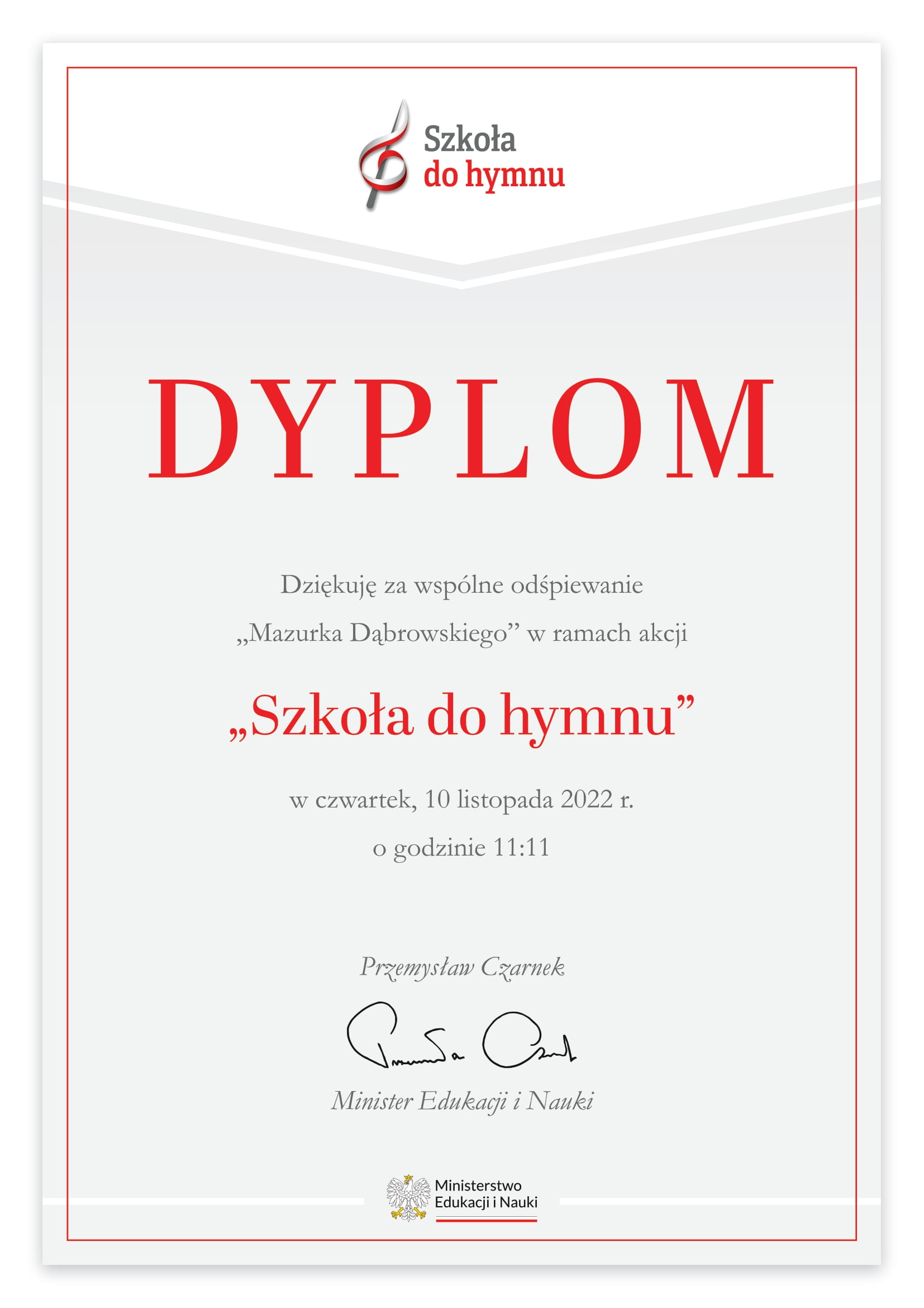 #SzkołaDoHymnu