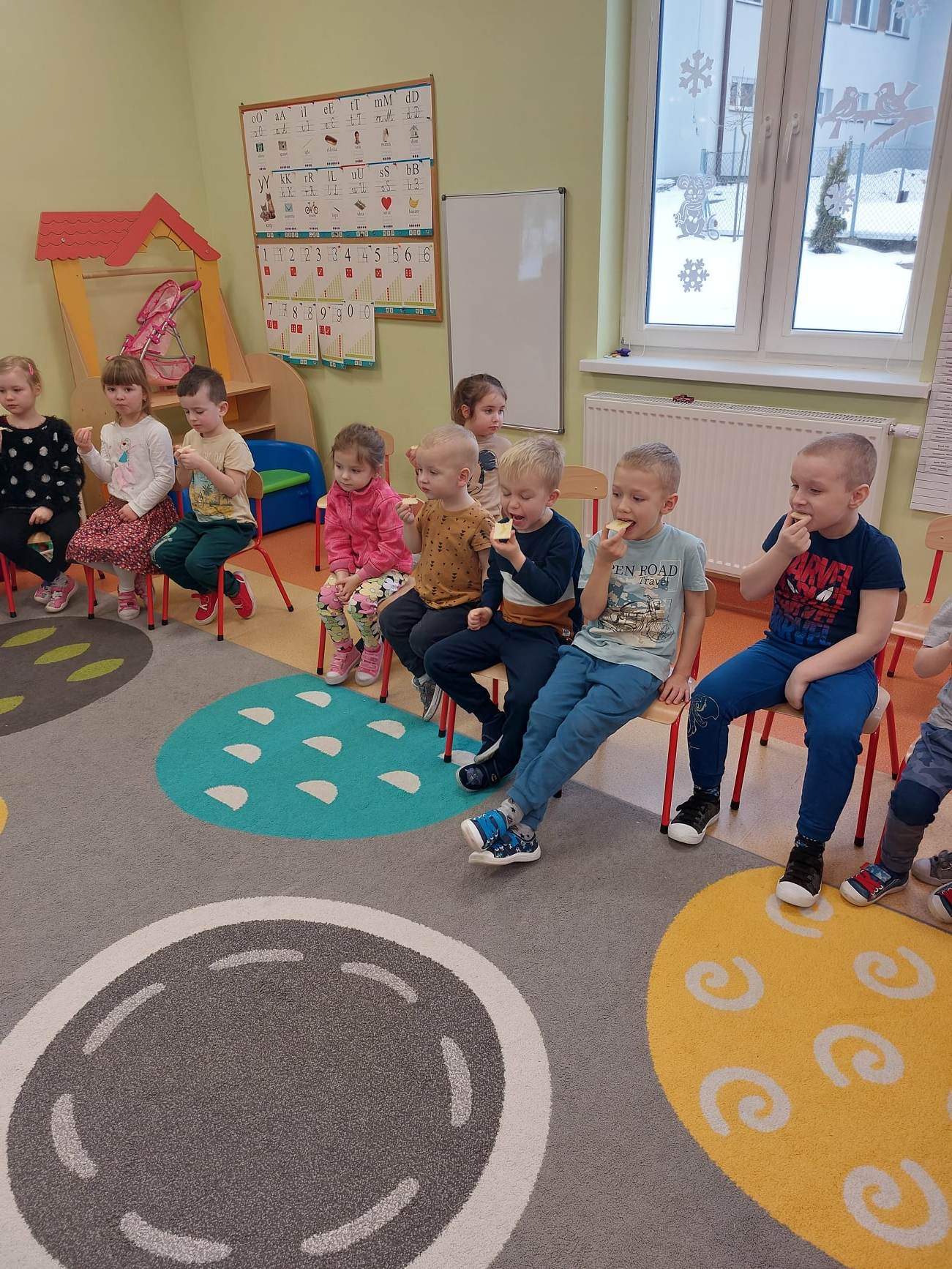 Wizyta Pszczelarza Aleksandra Rębacza w naszym przedszkolu 