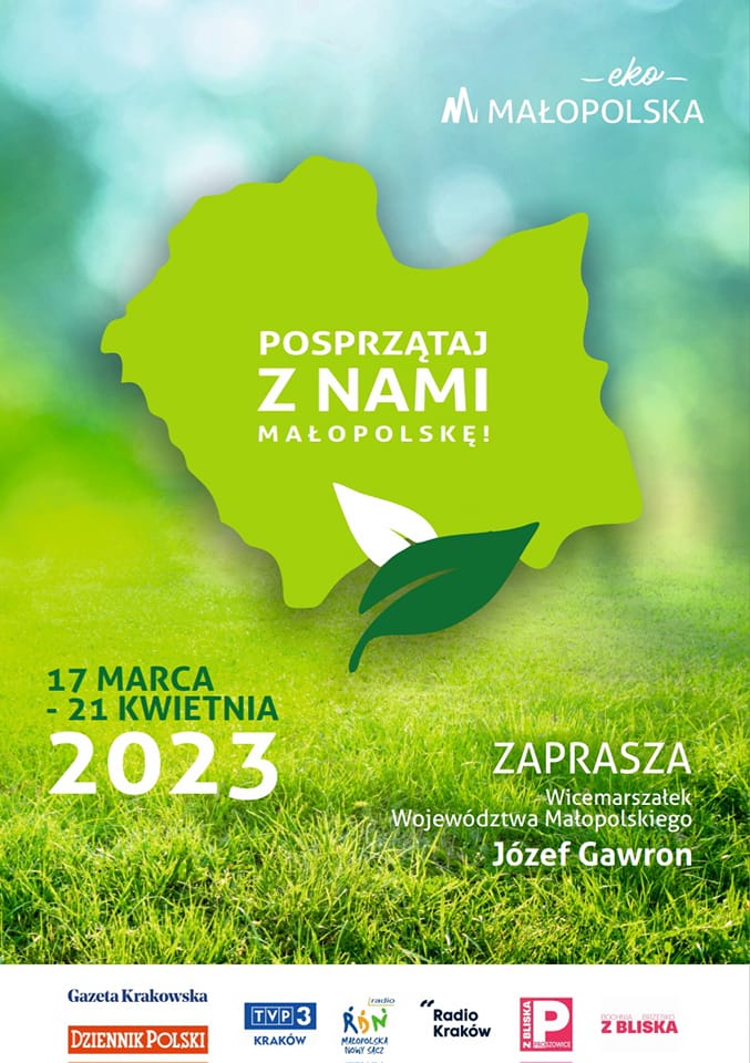 Akcja ,,Posprzątaj z nami Małopolskę 2023