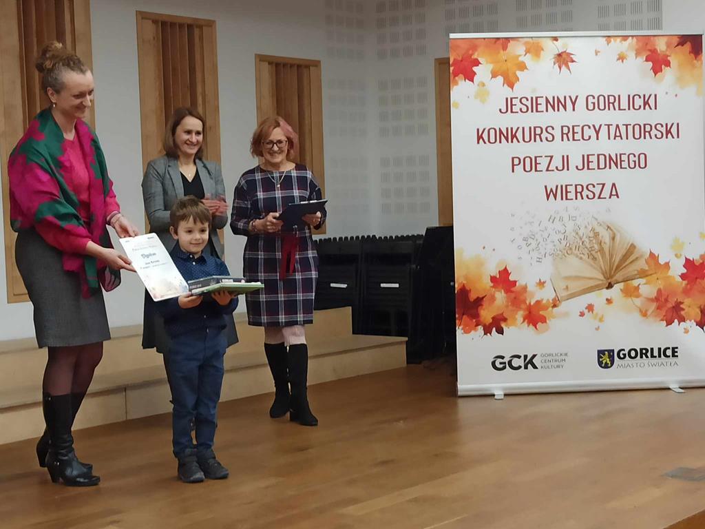 II miejsce w 42. Jesiennym Gorlickim Konkursie Recytatorskim Poezji Jednego Wiersza
